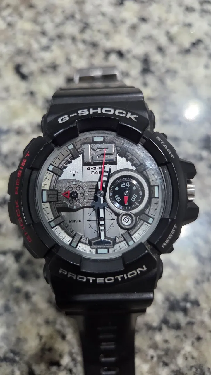 Relógio Casio Illuminator WR 100M - Lap Memory 60 | Com Defeito