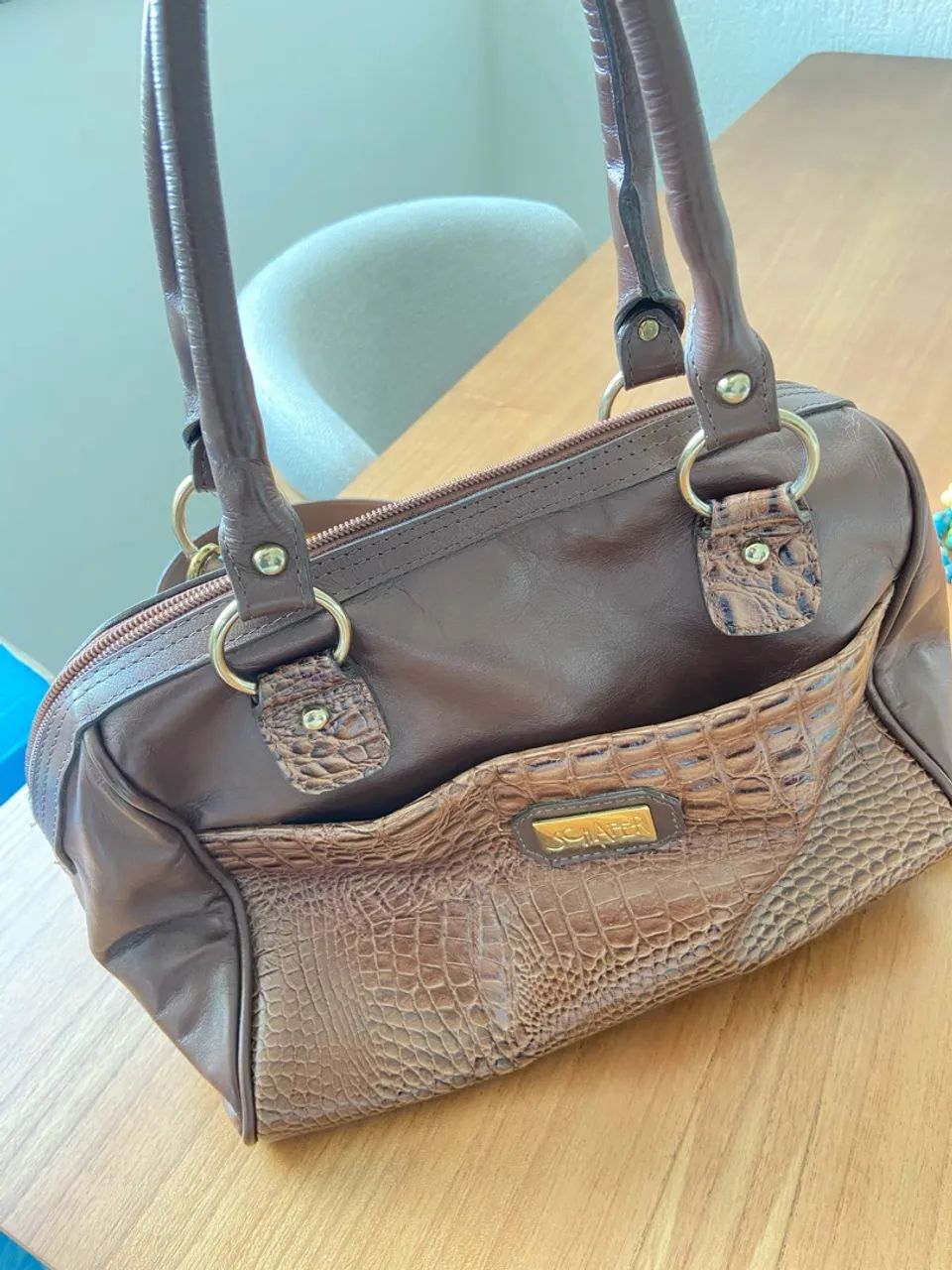 Bolsa de couro legítimo super preço  - Foto 2