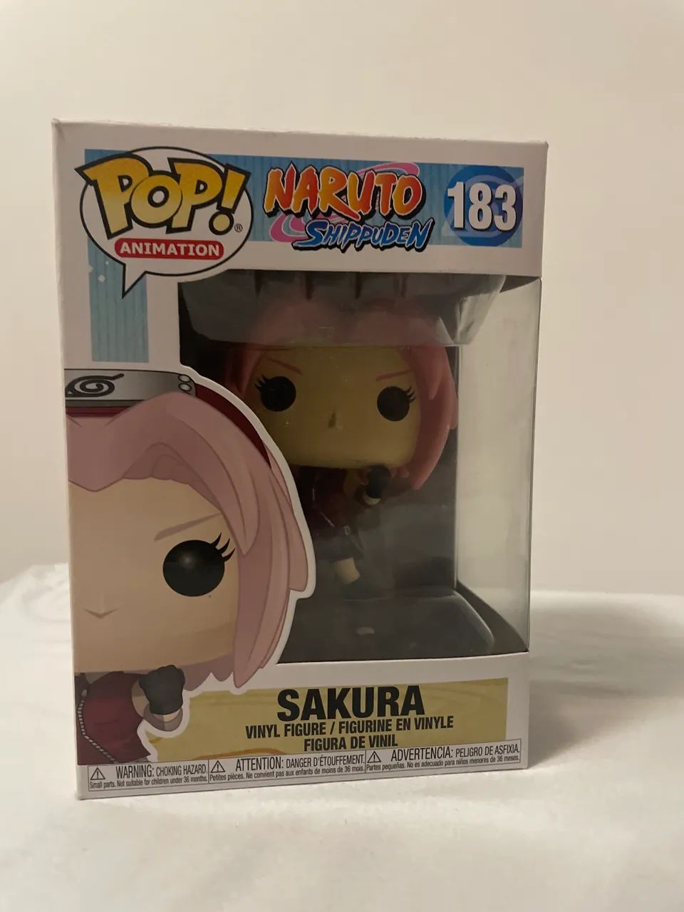 Funko Pop Sakura 183 com caixa Coleção Naruto Shippuden - Foto 3