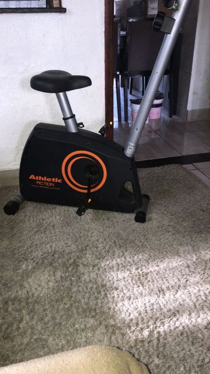 bicicleta ergometrica athletic action - Foto 2