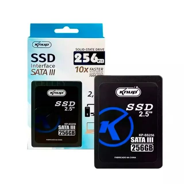 SSD Knup 256GB SATA III 2.5? para PC e Notebook | Upgrade Rápido e Estável