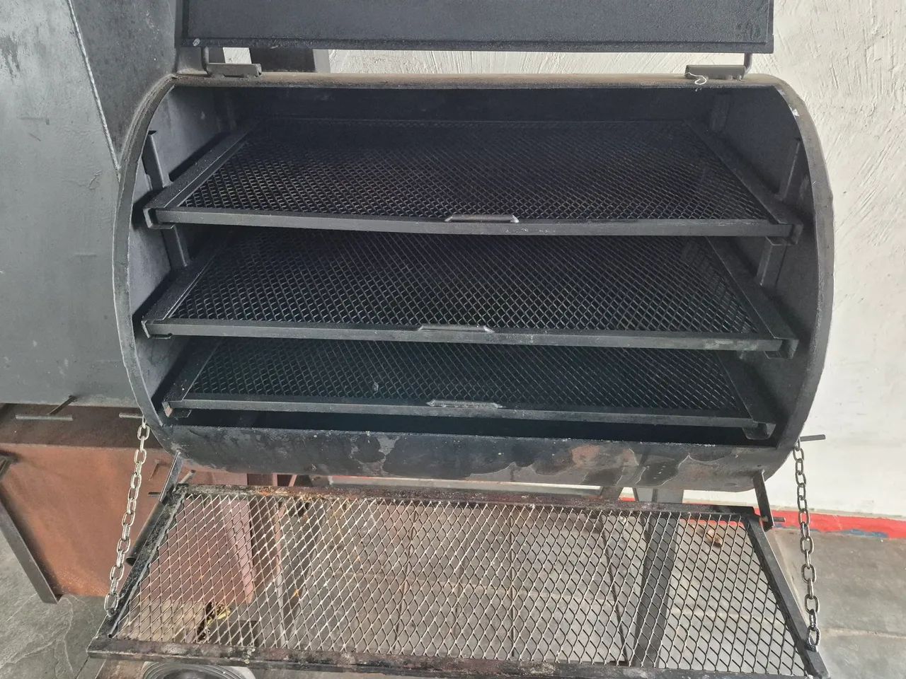 Pit Smoker Defumador- 50kg - Foto 3