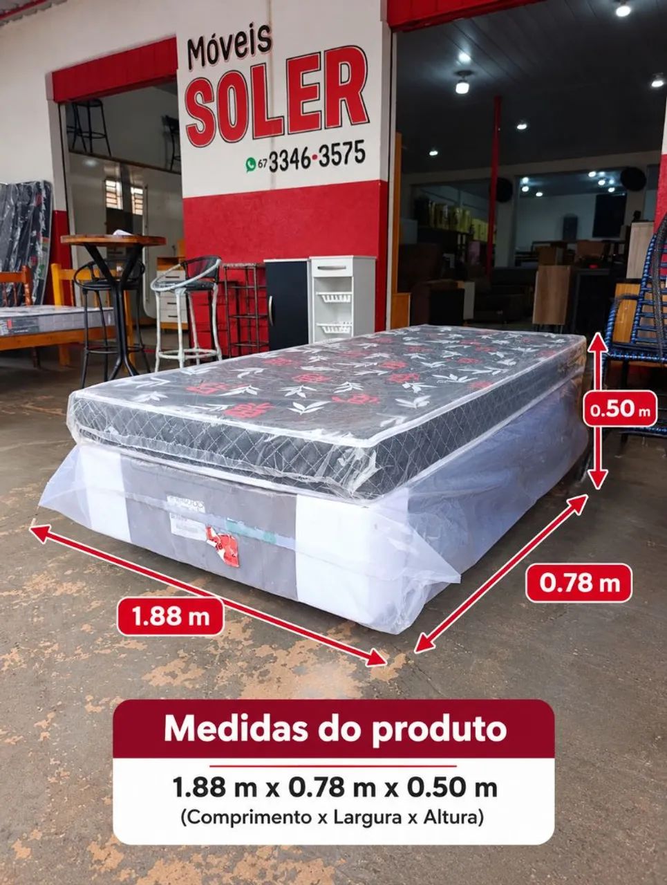 Cama Box solteiro na PROMOÇÃO 599,00 - Foto 3