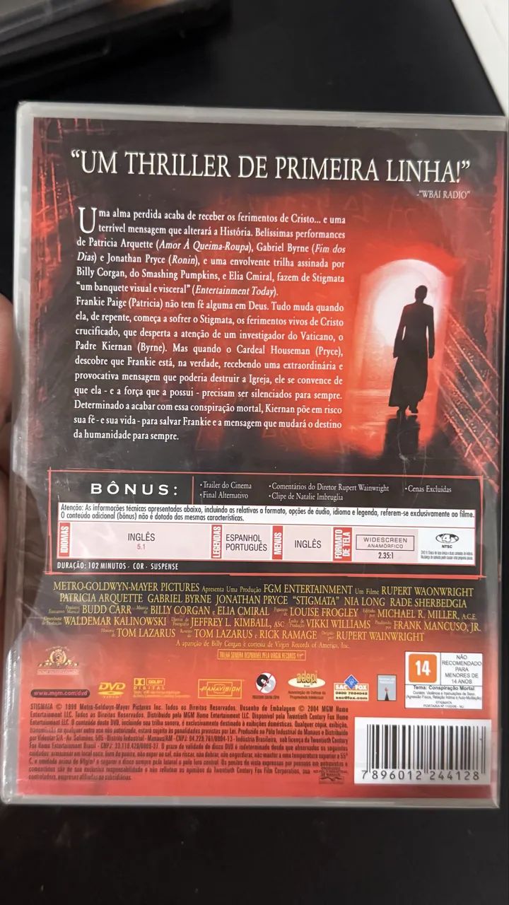 DVD stigmata (novinho) - Foto 2