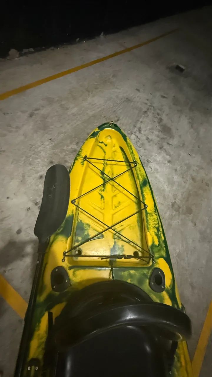 Caiaque Lontras Barracuda Pro Fish + Capa protetora NOVA! - Foto 2