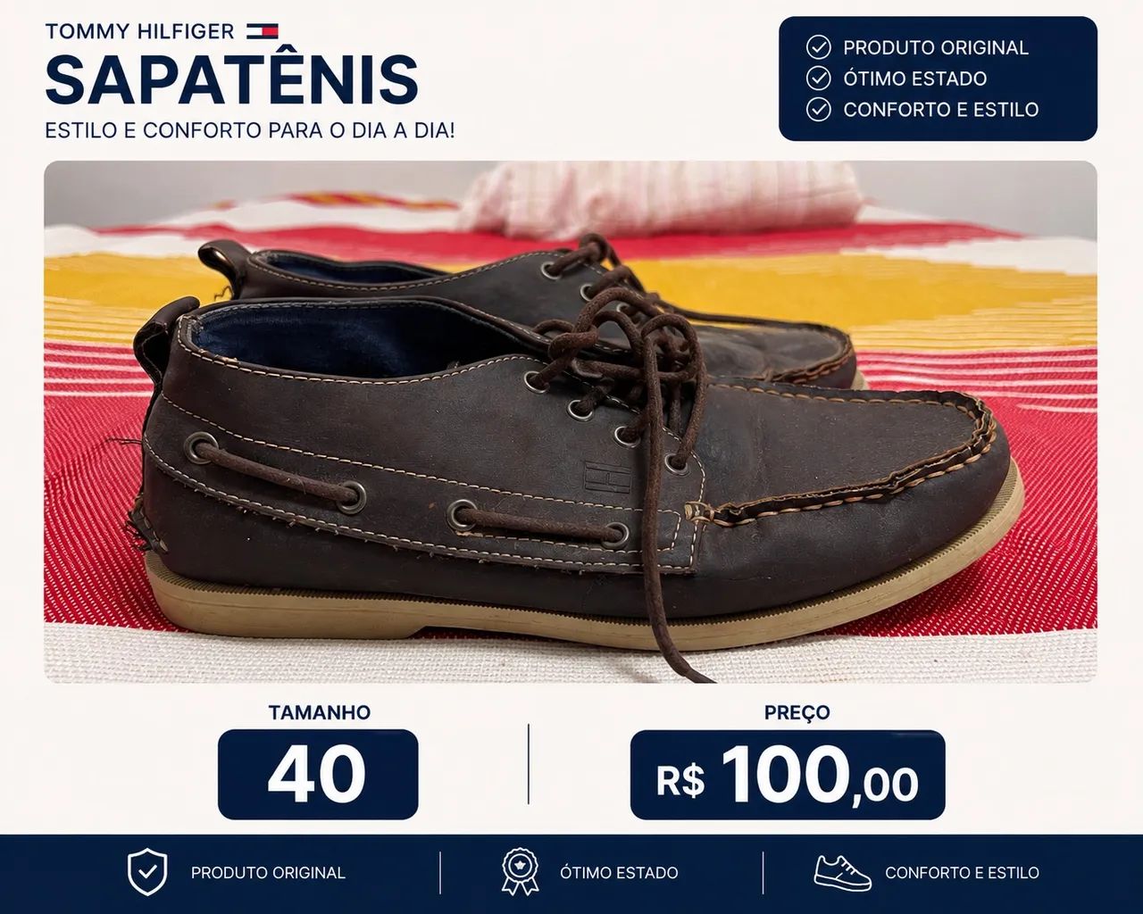 Sapato Tommy Hilfiger