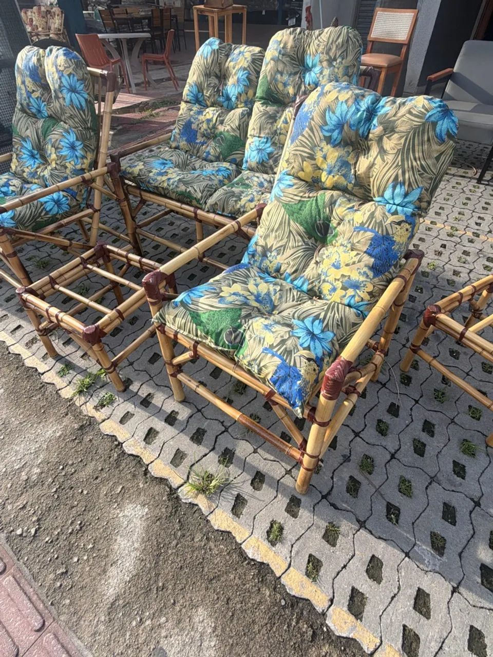 Poltronas de bambu  - Foto 2