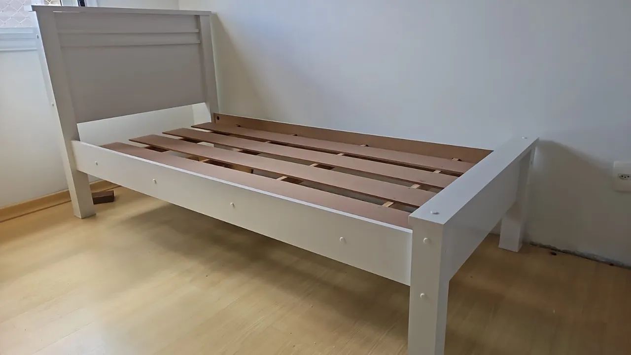 Cama de Solteiro c/ colchão - Foto 2