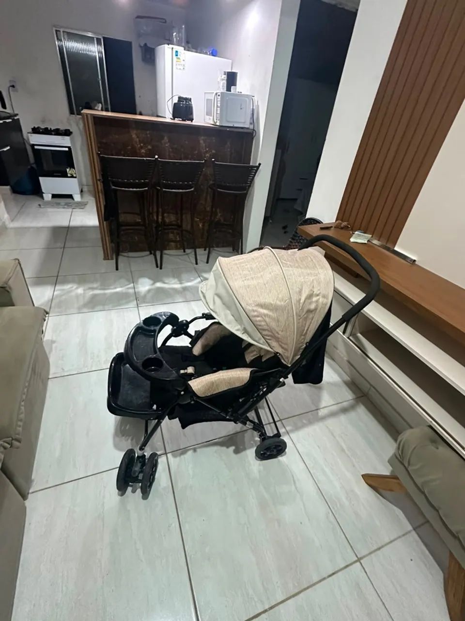 Vende-se berço e carrinho de bebê  - Foto 2