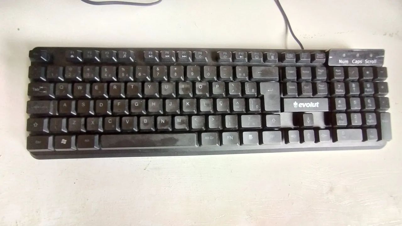 Kit gamer Evolut preto completo  - Foto 3