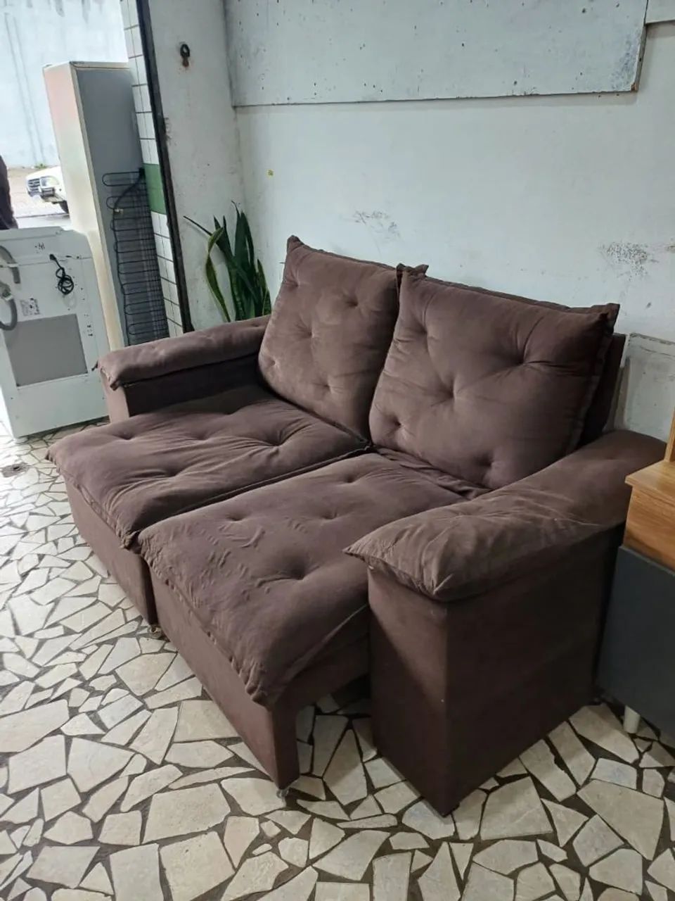 Sofa retrátil encostos reclináveis  - Foto 3