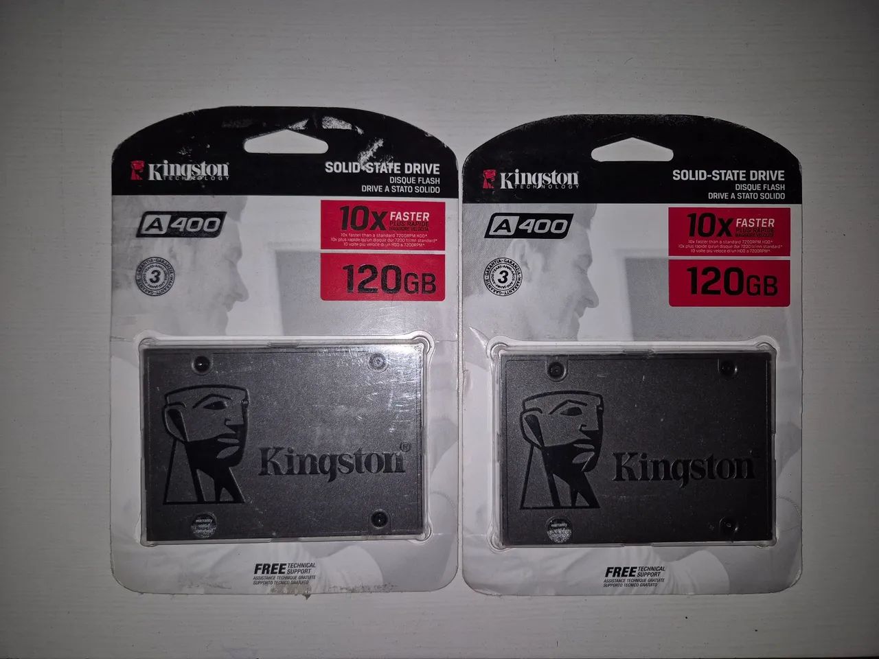 SSD's 120GB Kingston 
