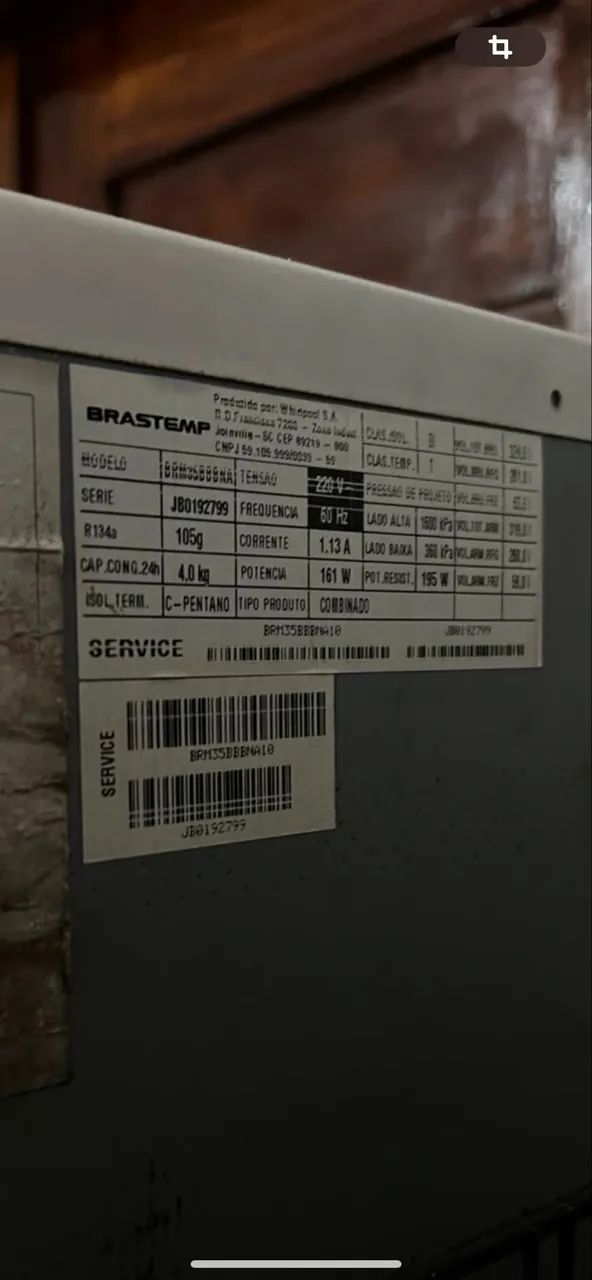 Geladeira Brastemp - Usada | Bivolt - Foto 4
