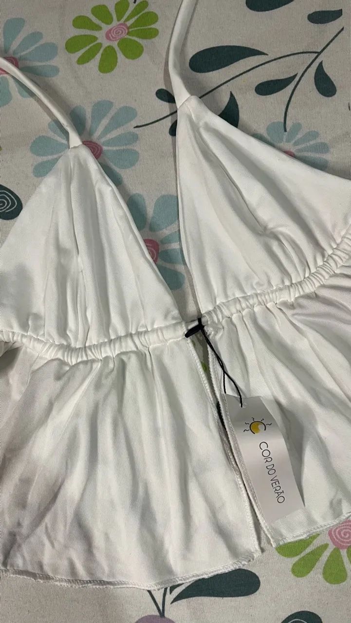 Cropped ciganinha 
