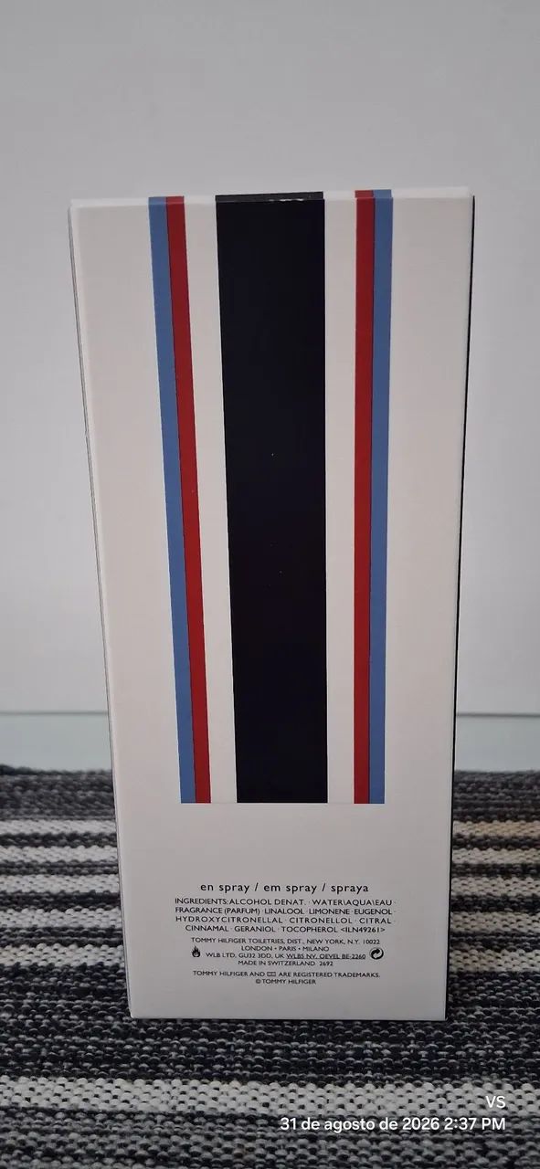 Perfume Tommy Hilfiger masculino 100ml Eau de Toilette  - Foto 5