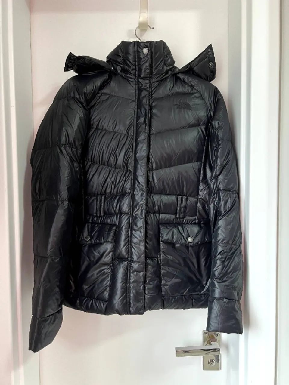 The North Face 550 Fill Down Parka Feminina Original M | Pluma de Ganso - Foto 2