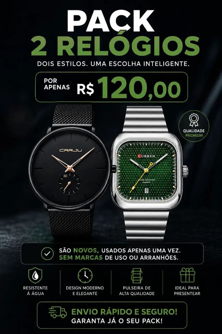 2 relógios