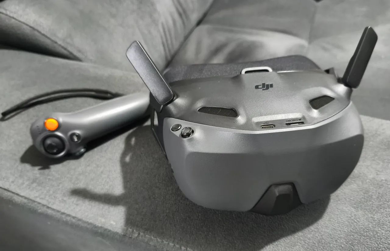 Óculos DJI Goggles N3 + Controle Motion original.  - Foto 2