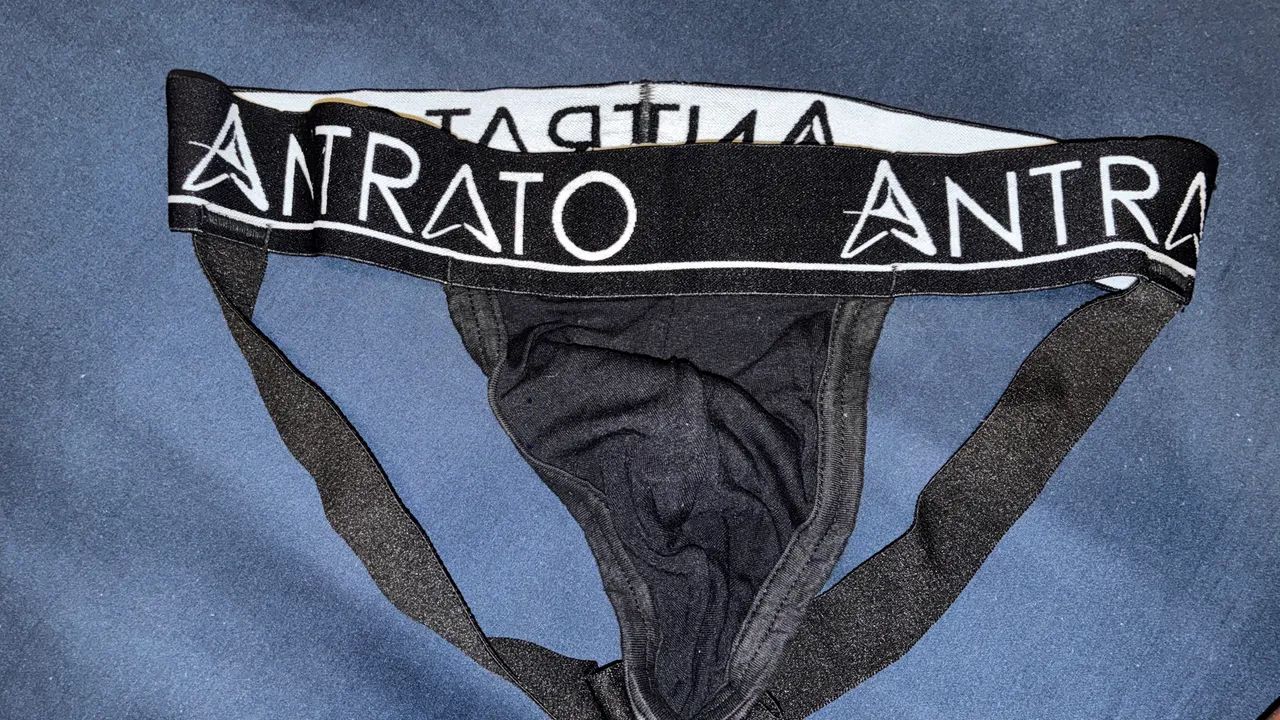 Cueca Jockstrap Preta zangado