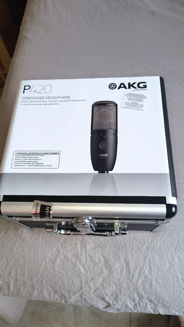 Microfone condensador