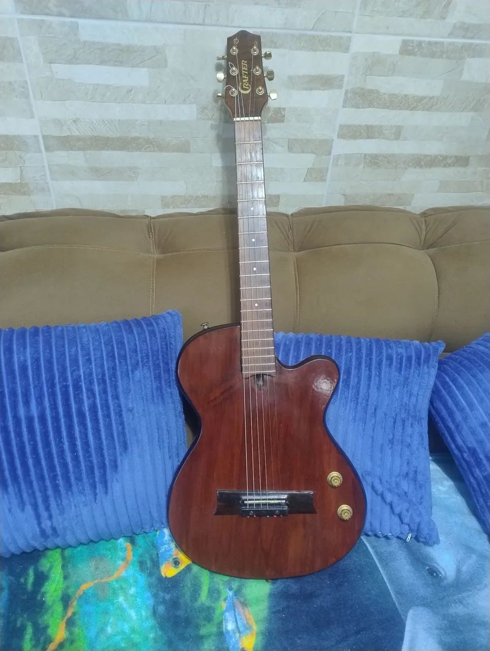 Violão maciço aço em excelente estado  - Foto 3