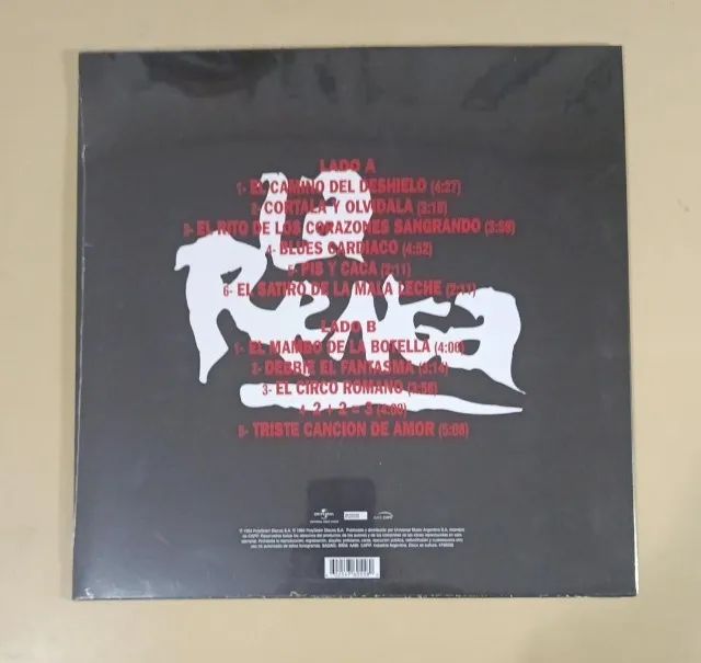 LP VINIL LA RENGA A DONDE ME LLEVA LA VIDA NOVO LACRADO - Foto 2