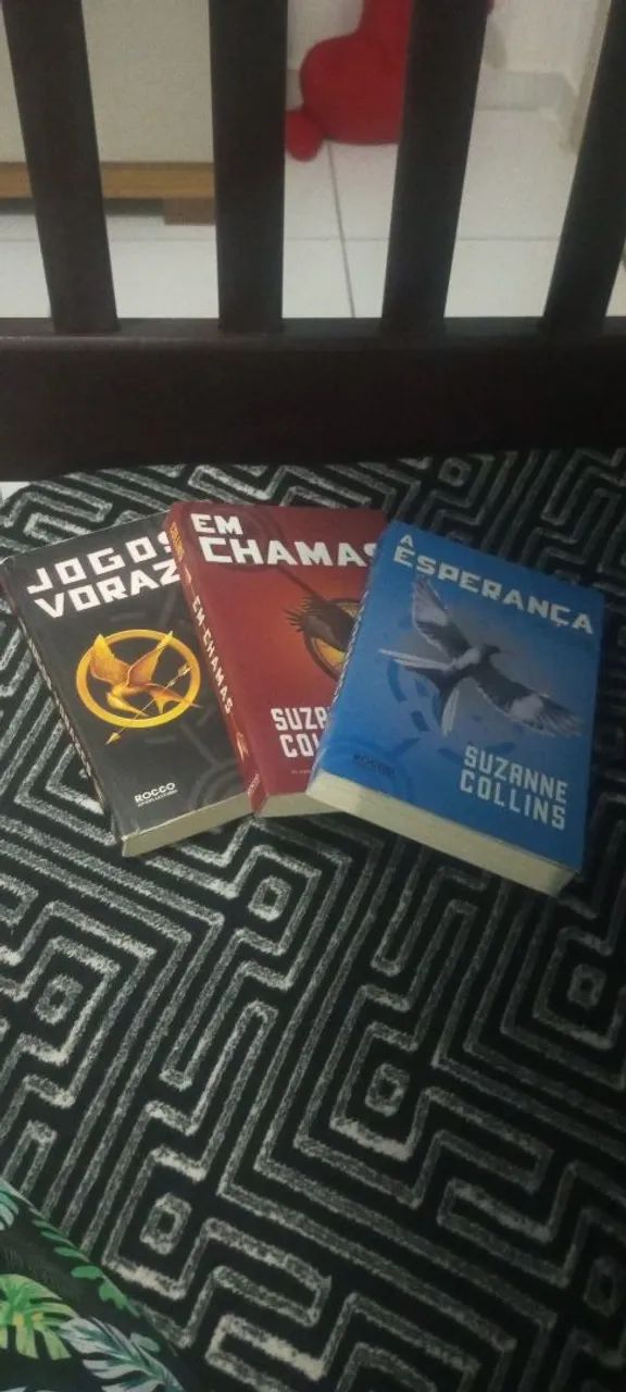 Livro história coleção Jogos Vorazes 