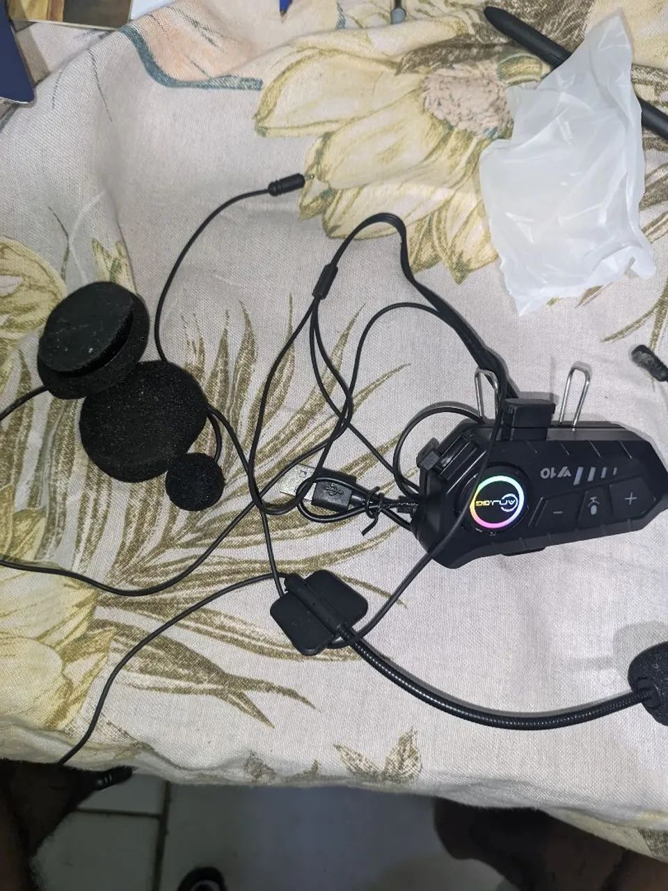 Fone de capacete, funcionando perfeitamente  - Foto 2
