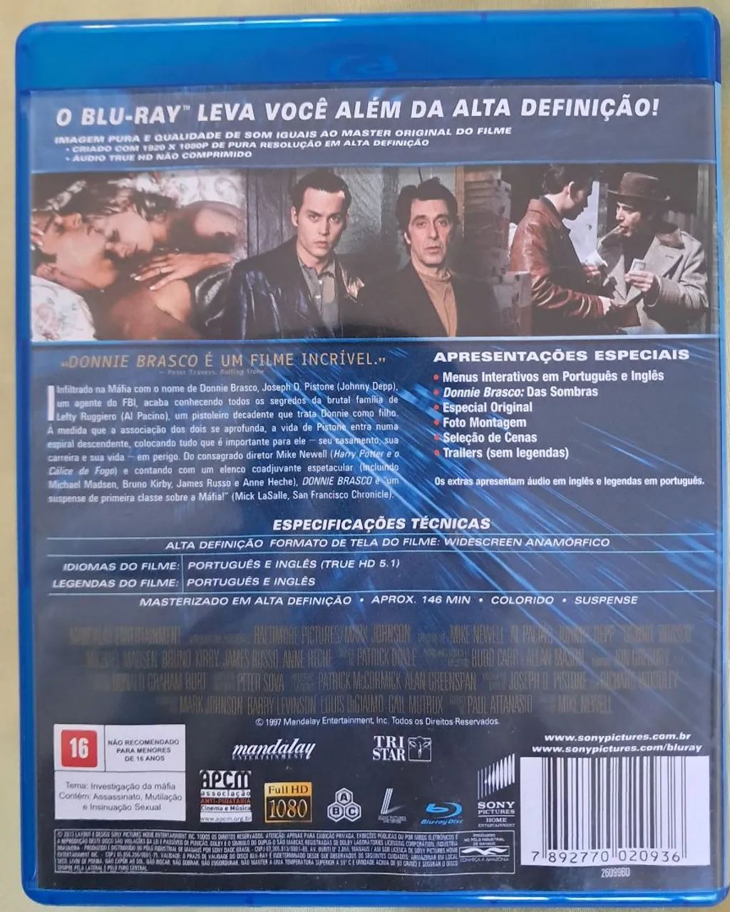 Bluray Donnie Brasco - Foto 2