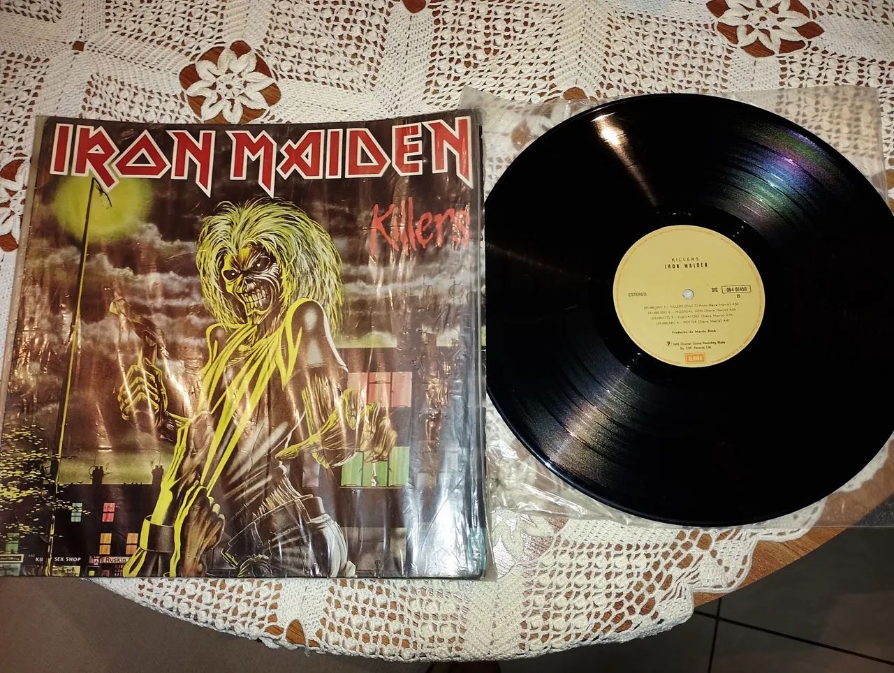 LP IRON MAIDEN e MARILLION 
