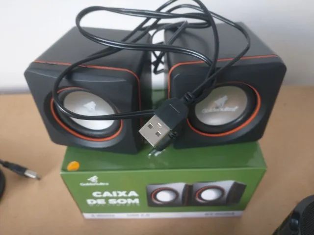 Kit Informática e Multimídia: Controles USB + Caixas de Som + Cooler Fan - Foto 4