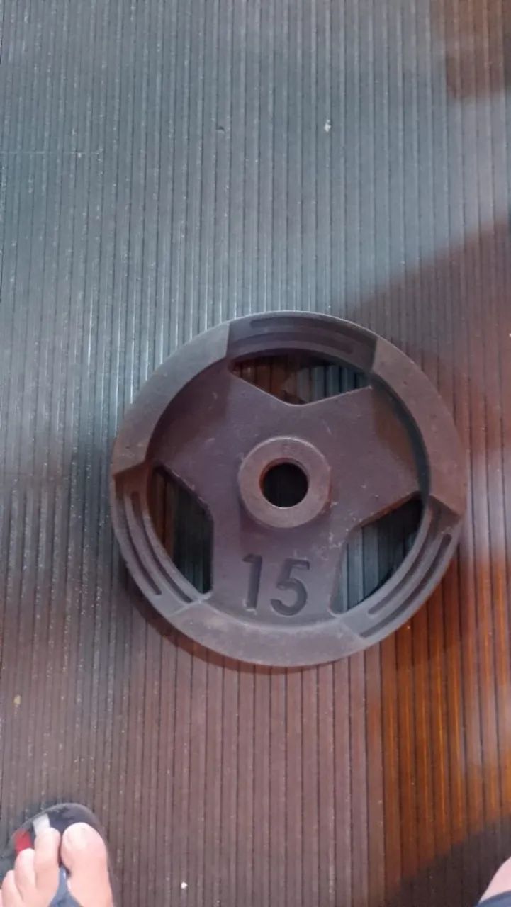 Anilhas academia musculação  - Foto 2