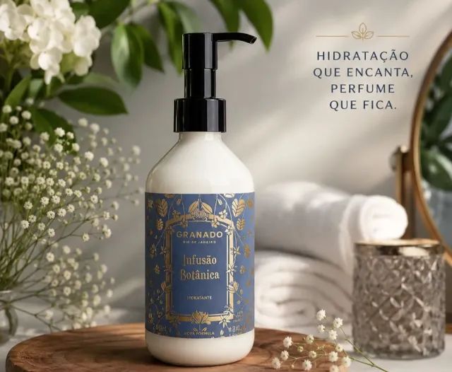 kit granado infusão botânica perfume 25ml e hidratante 240ml - Foto 2