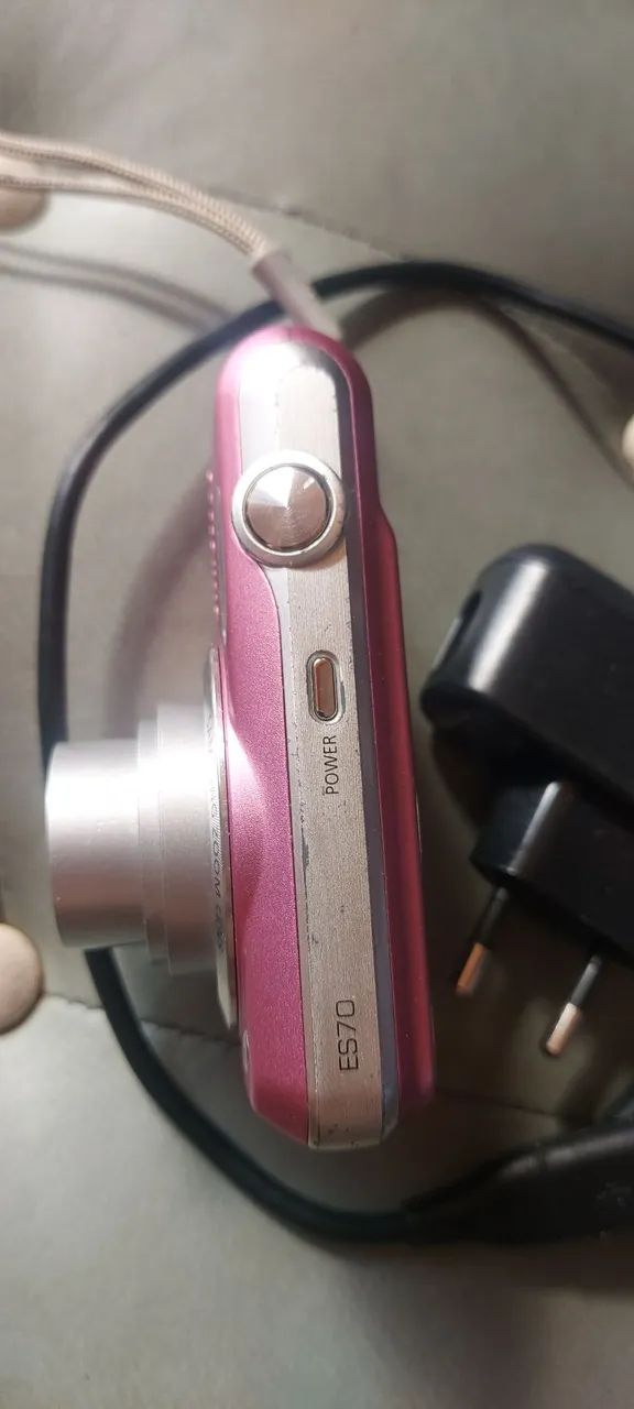 Camera digital samsung es70 rosa - Foto 2