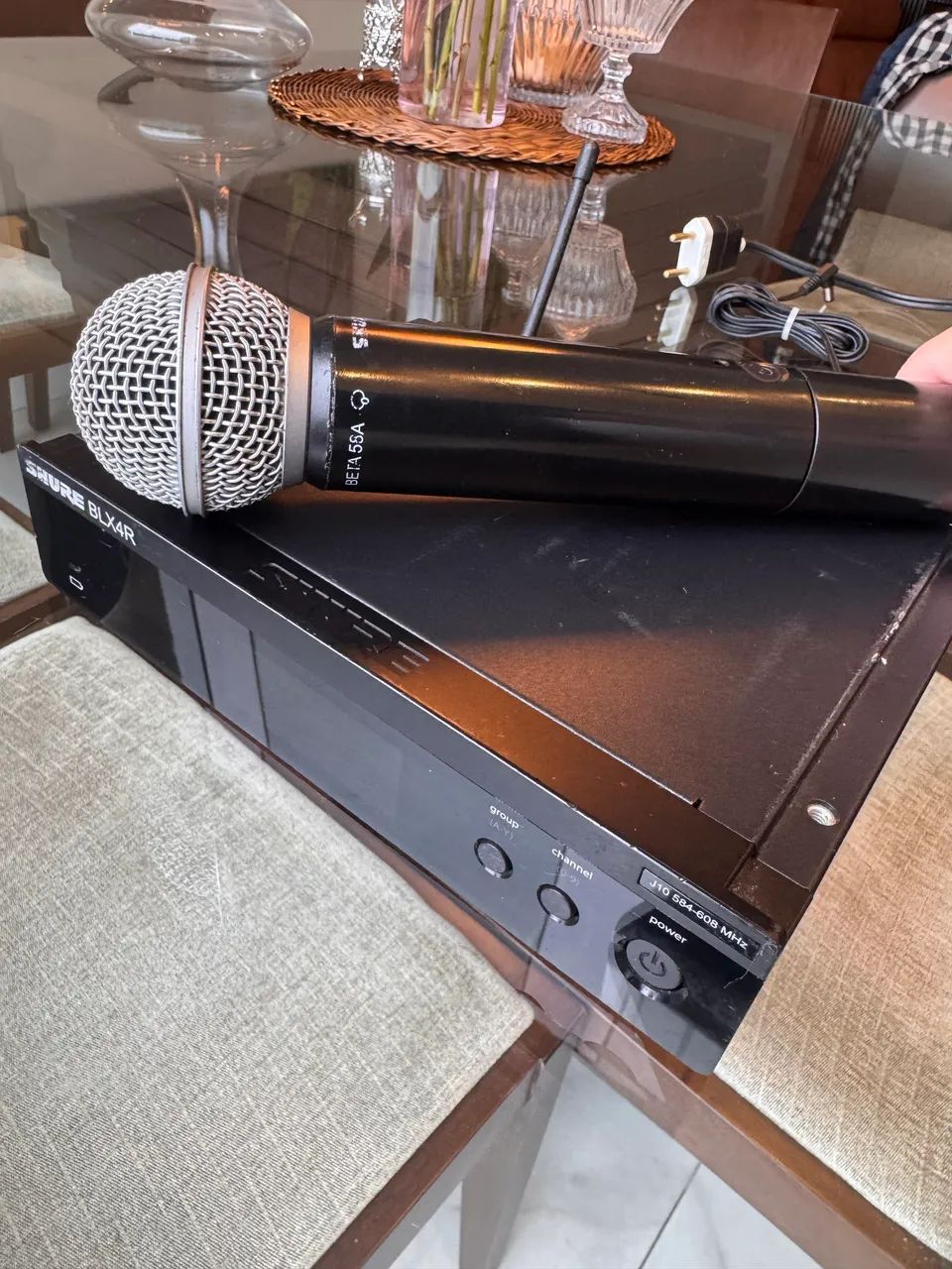 Microfone Shure Beta 58 blx24R  - Foto 3