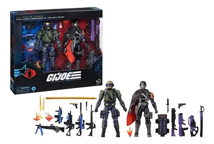 Hasbro 2 Pack Gi Joe Corps Commander Vs Twilight Guard - Foto 2
