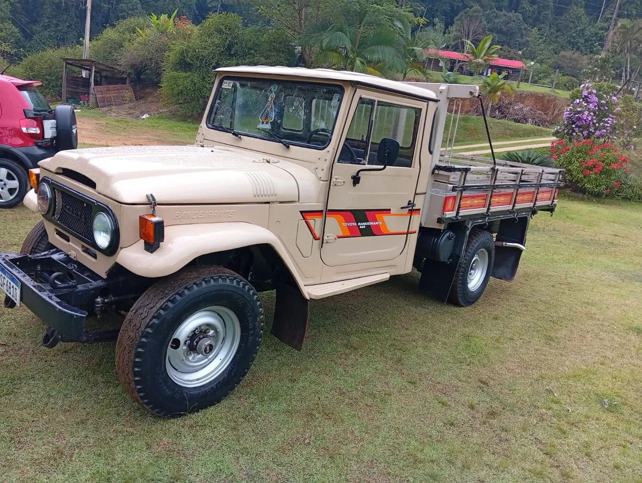 Toyota Band.Picape Chassi Curto Diesel 1981 - Foto 5