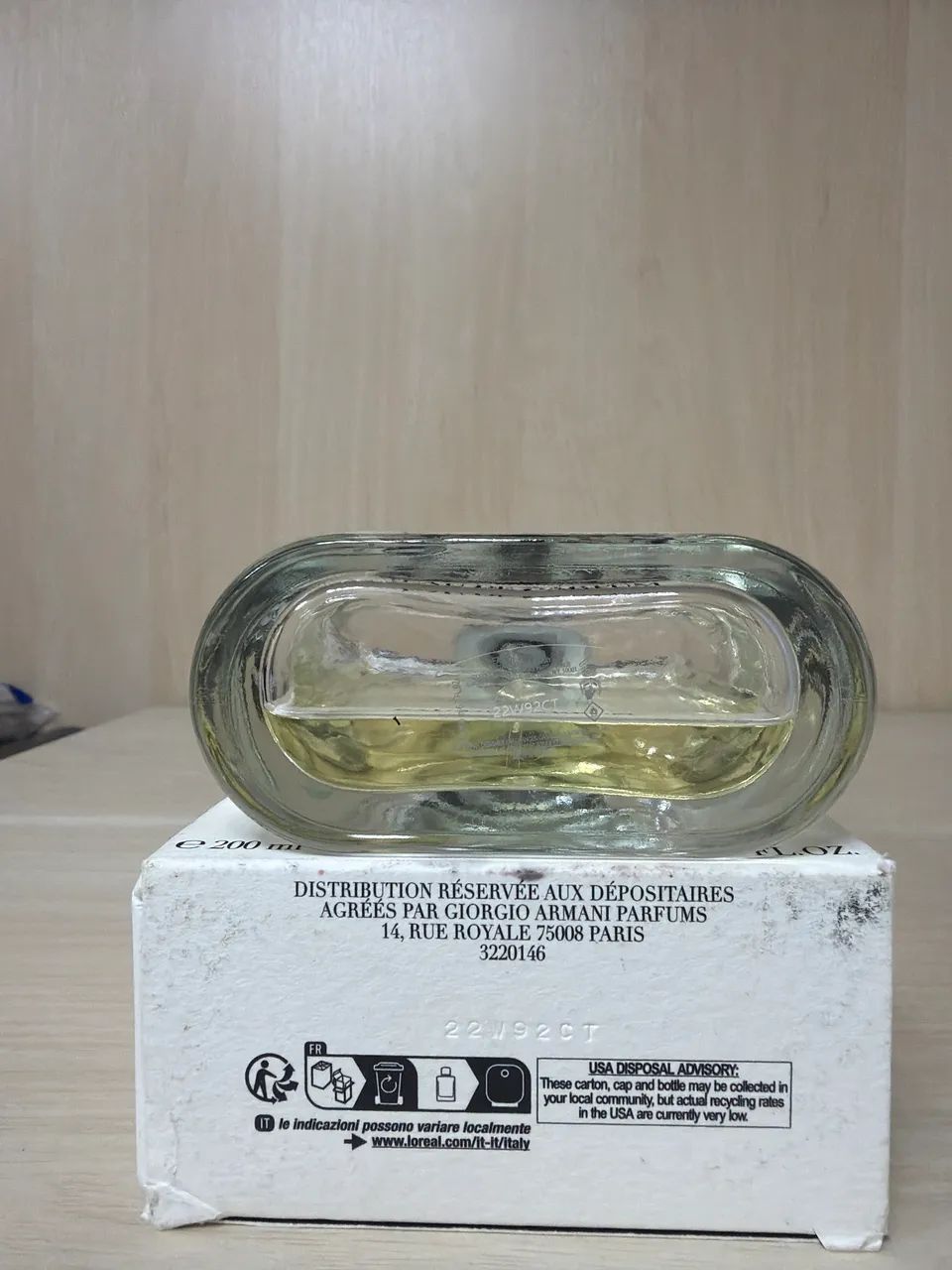 Acqua di Gió 200ml com pelo menos 70ml de perfume - Foto 3