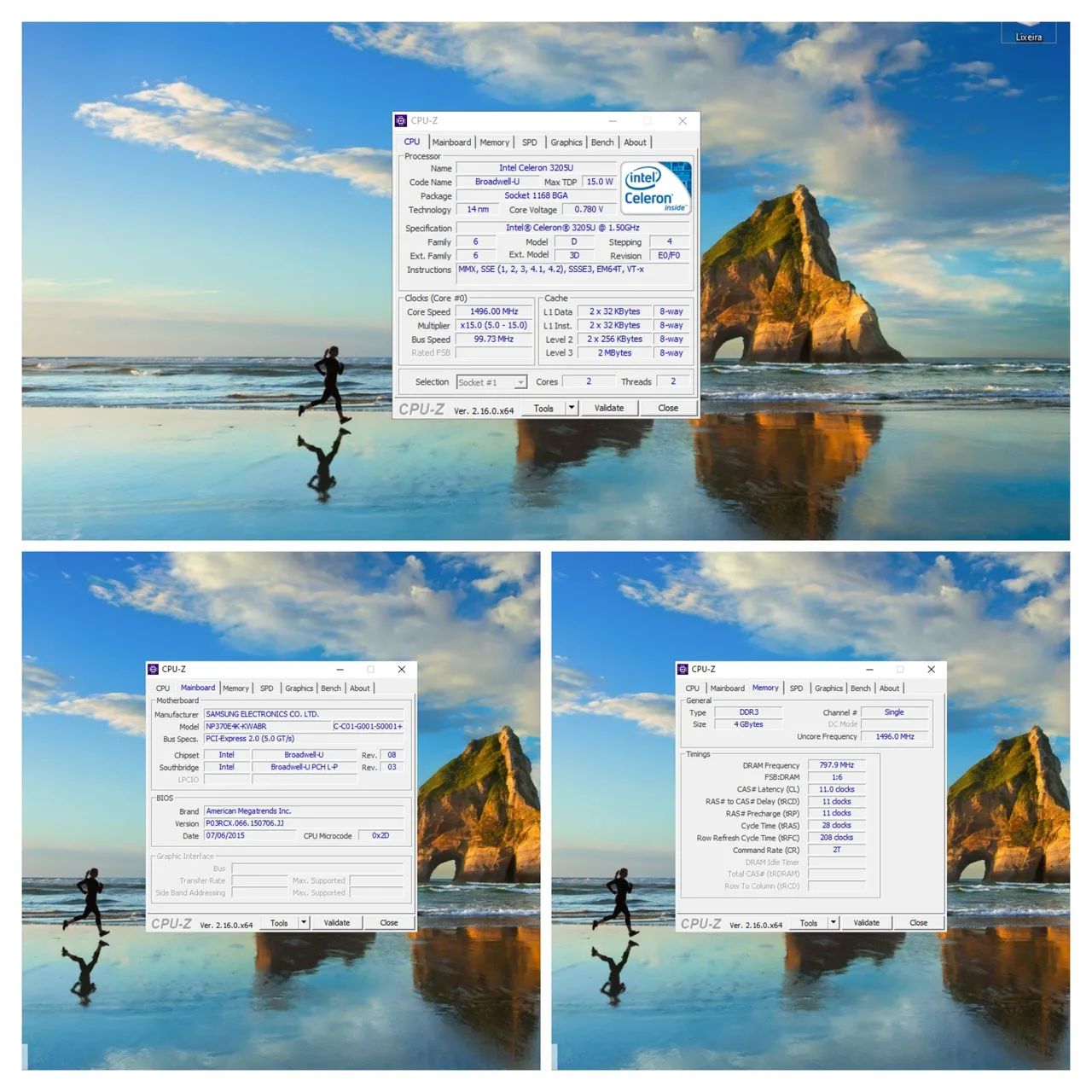 NOTEBOOK SANSUNG Intel Celeron 3205u  - Foto 3