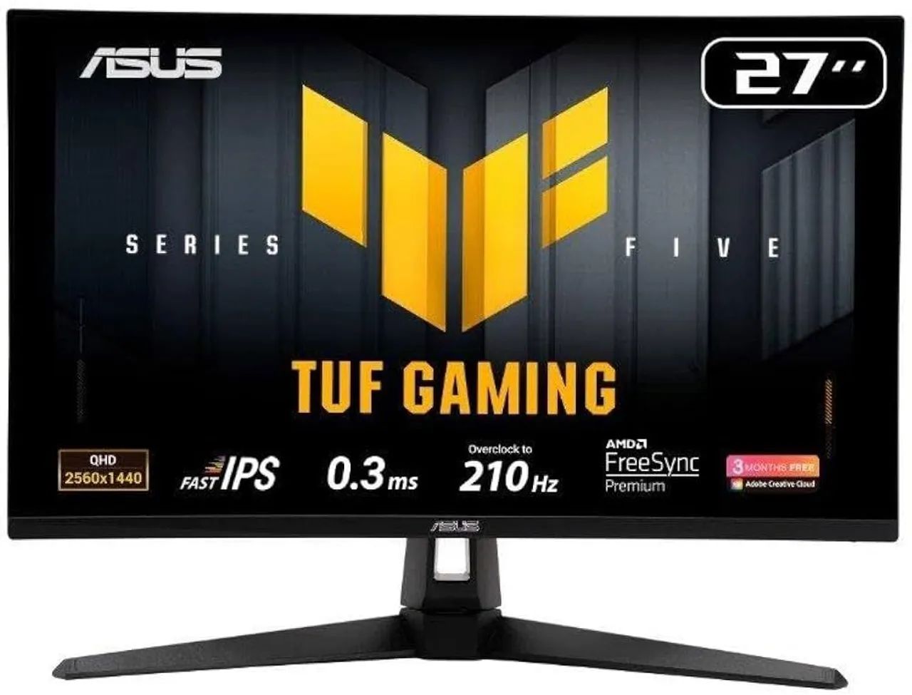 Monitor Asus TUF Gaming 27 polegadas QHD 210hz - Foto 2