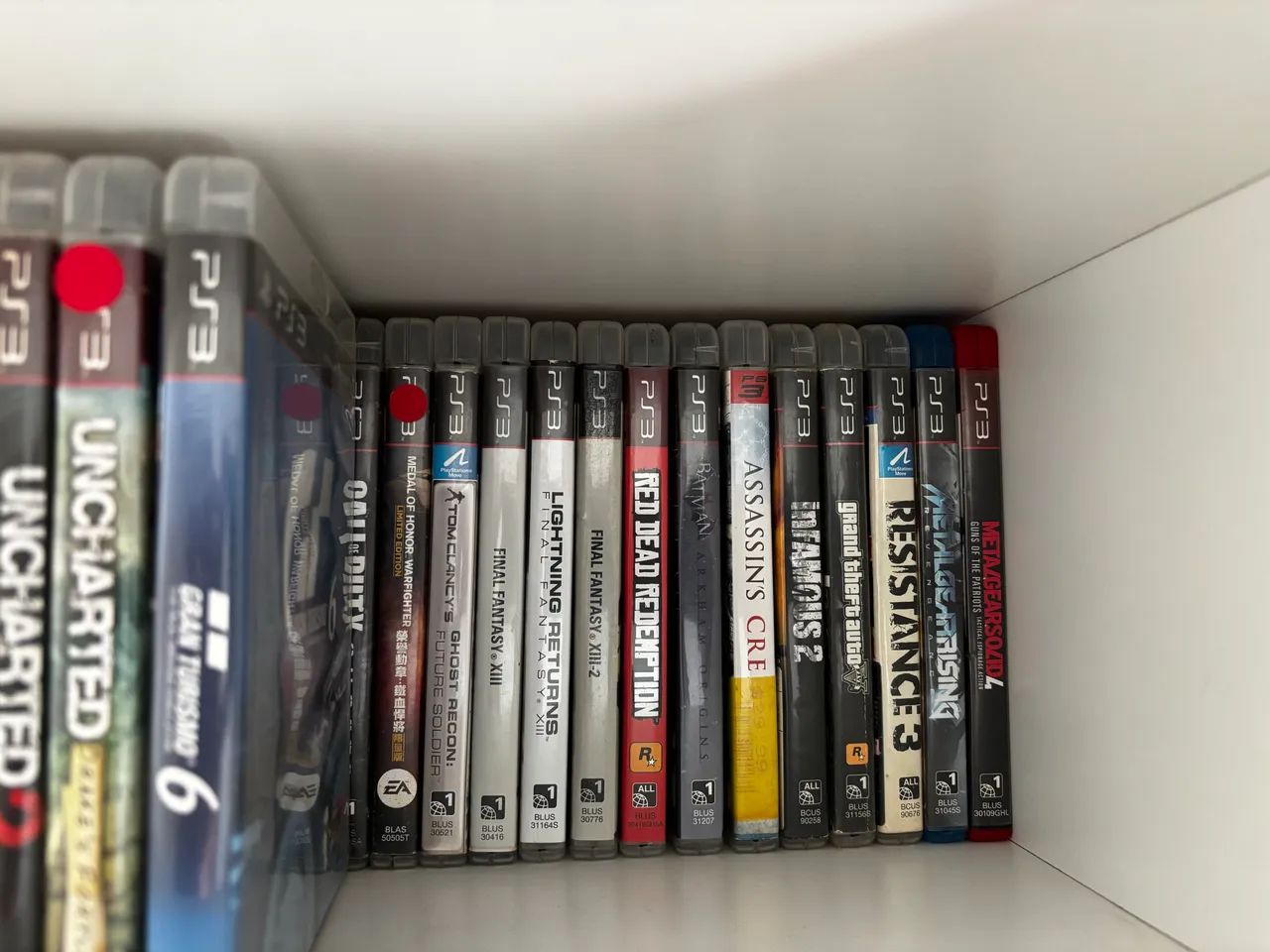 Jogos Play 3 e console com 2 controles  - Foto 3