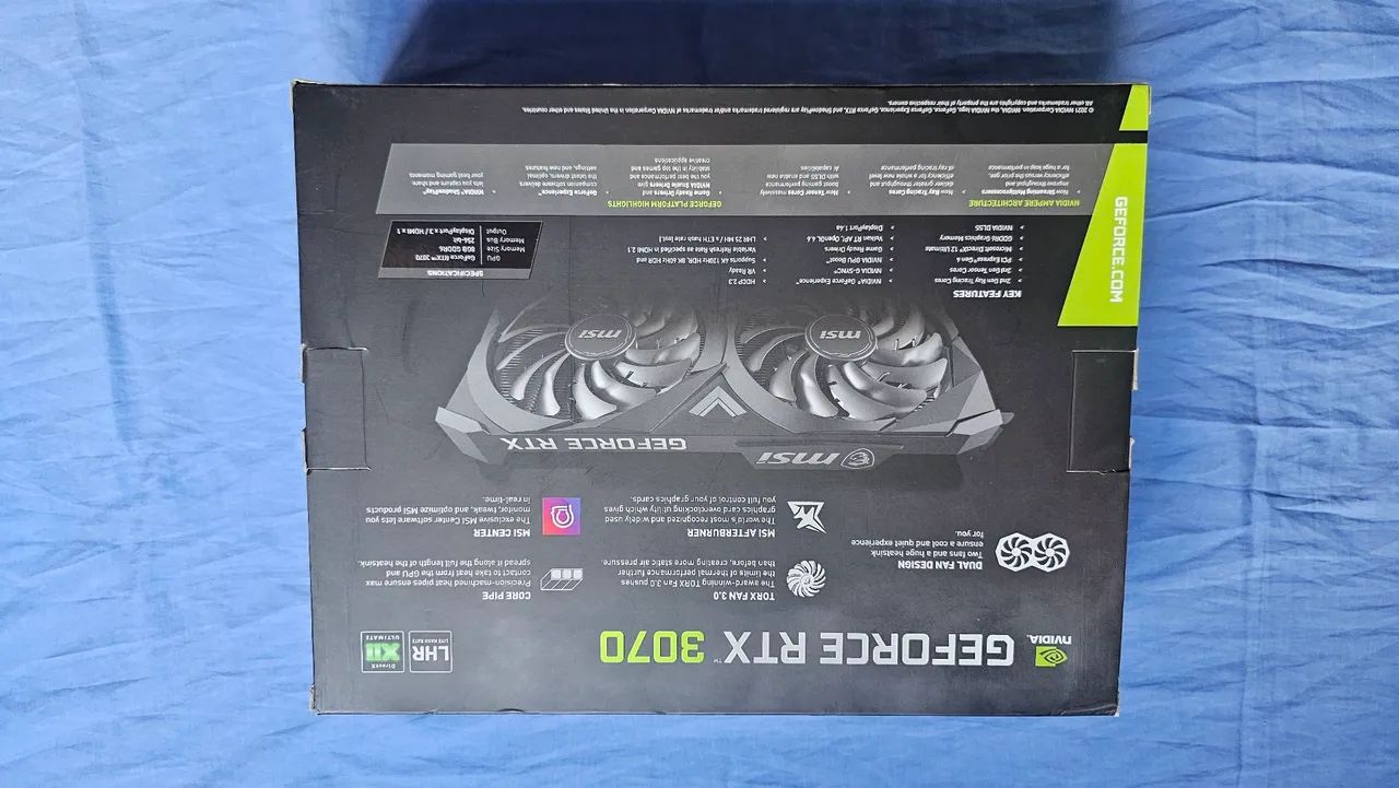 Placa de Vídeo MSI RTX 3070 OC - Foto 2