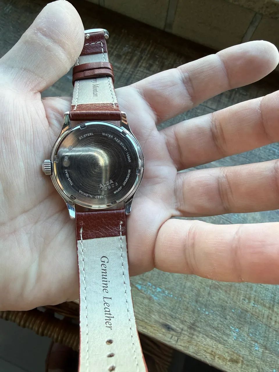 Relógio japonês Alba/Seiko  - Foto 3