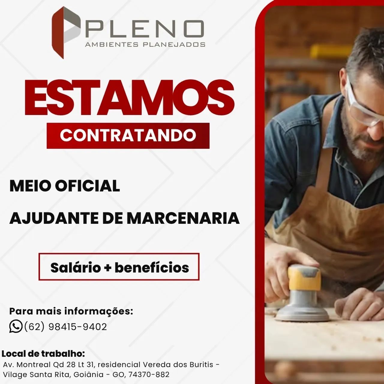 Estamos contratando 