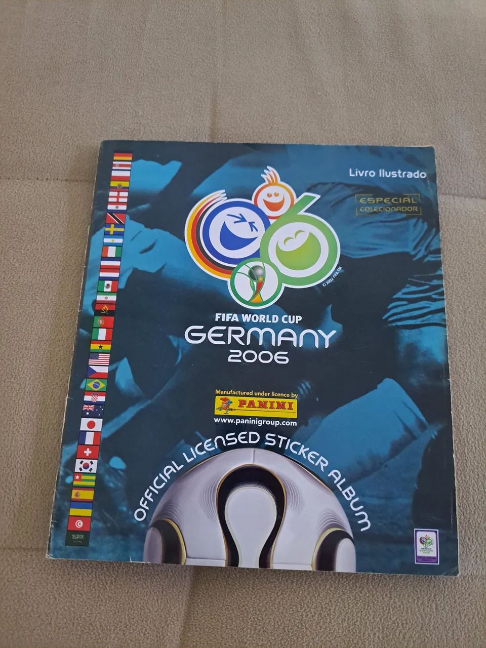 Album da copa do mundo de 2.006, original, editora paninni