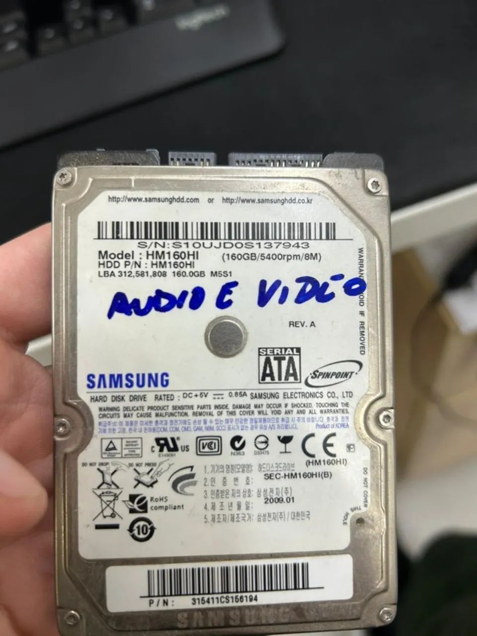 Hd de notebook Samsung 160GB - Foto 5