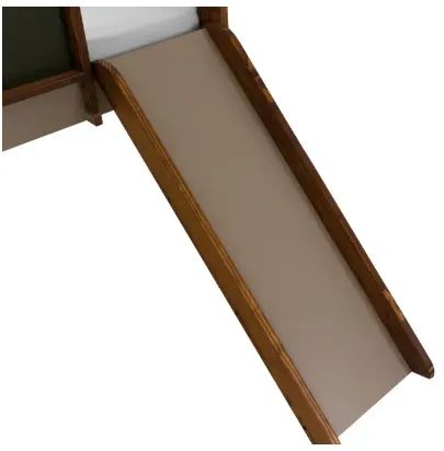 CAMA DE SOLTEIRO COM ESCORREGADOR E ESCALADA 78 CM GARATUJA - Foto 2