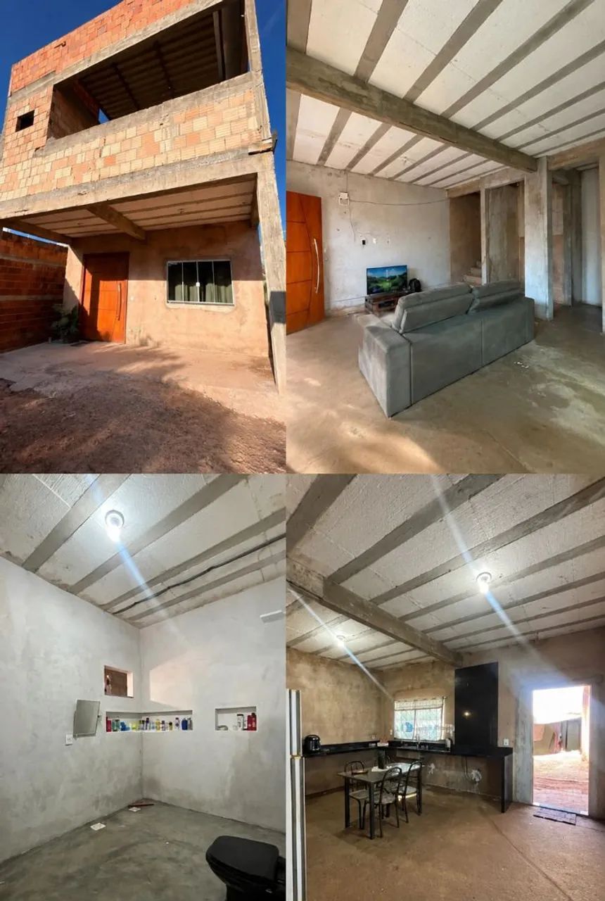 CASA GRANDE ESTRUTURADA, MUITO BEM LOCALIZADA , 3 KM DO ULTRABOX - Foto 2