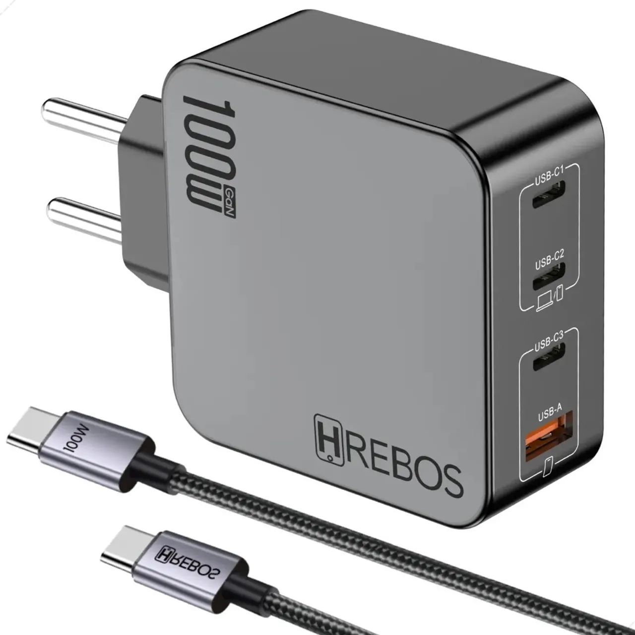 Fonte PD 100W para notebook,MacBook, smartphone 