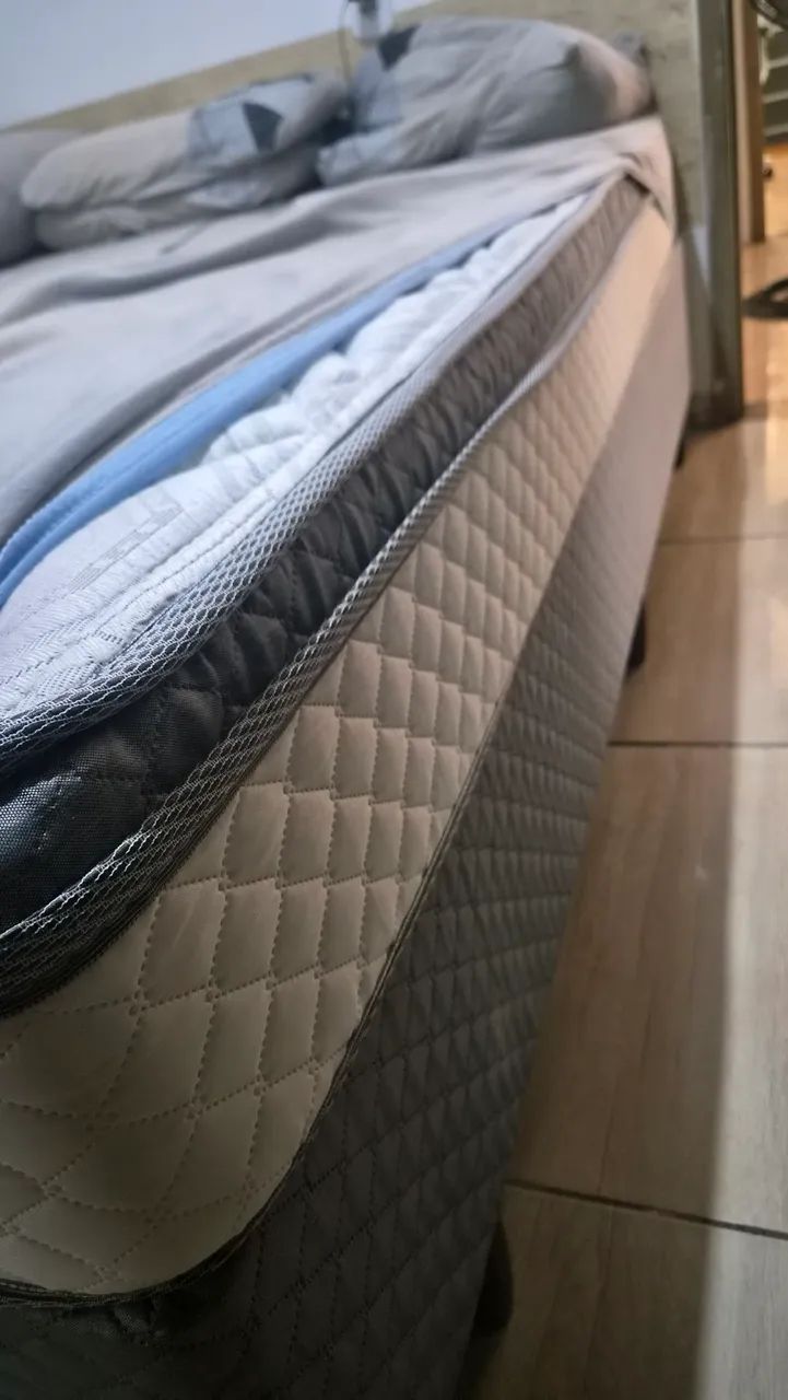 CAMA QUEEN OMEGA MOLAS ENSACADAS - Foto 4
